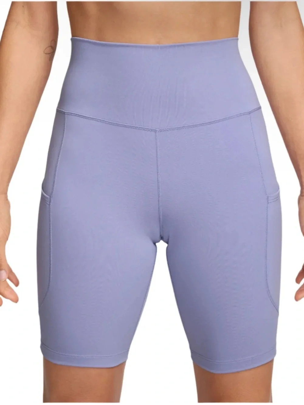 Nike || NWT || Nike One High-Waisted DRI-FIT Bike Shorts w/ Pockets